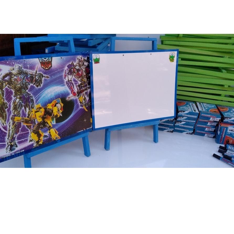 

Update! White Board Anak Karakter Dengan Penyangga Spidol Dan Penghapus Ukuran 30x40 오