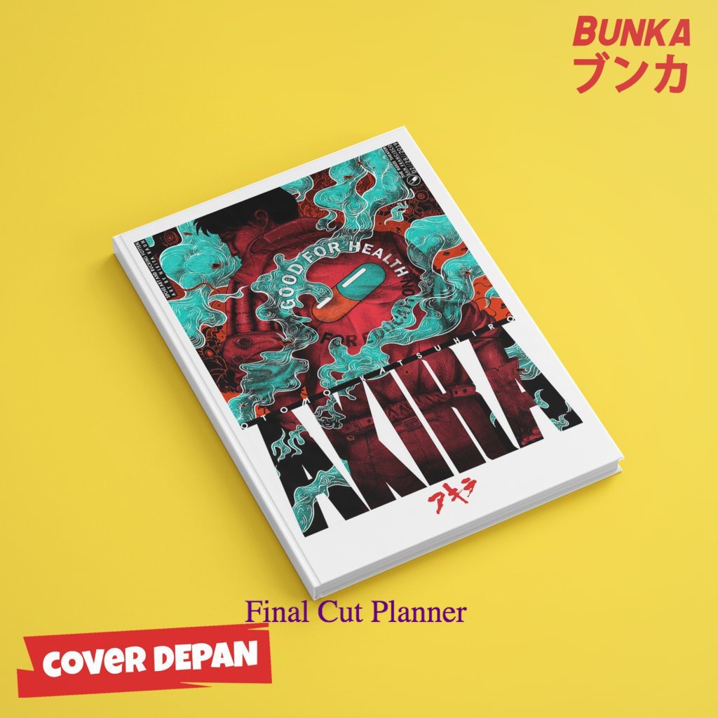 

Notebook Anime Akira 6A Hardcover A5 Buku Tulis Catatan Note Agenda Planner Jurnal .