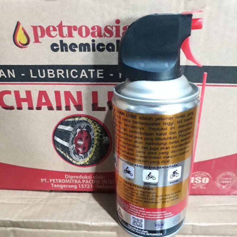 CHAINLUBE PELUMAS RANTAI MOTOR 300 ML PETROASIA