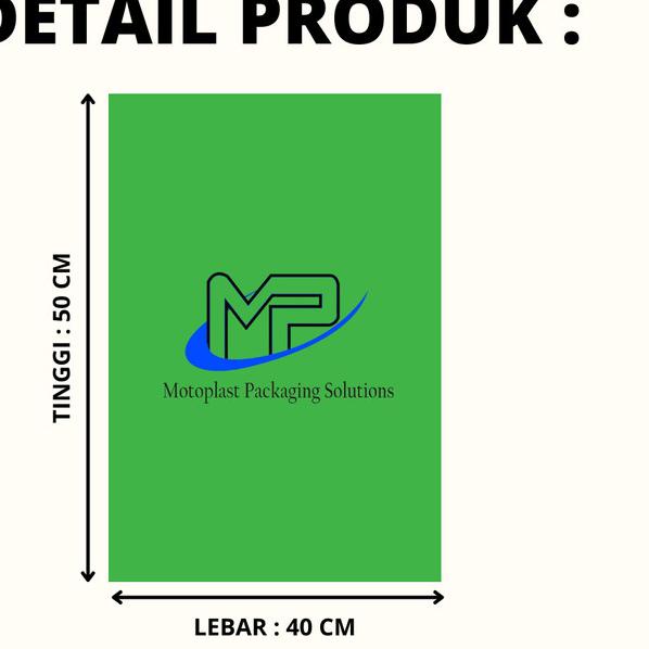 

Plastik HD packing online/plastik packing uk 40x50 XTRA JUMBO - Hijau