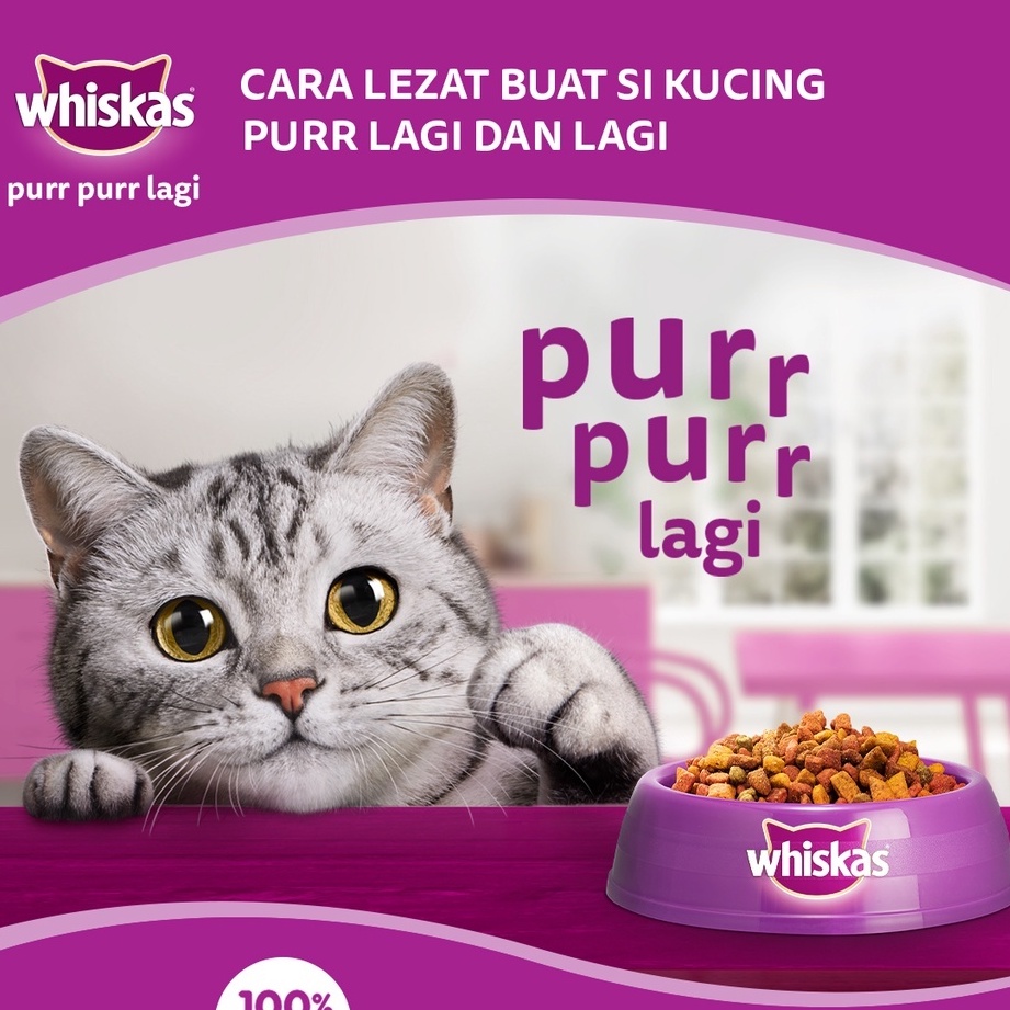 Whiskas WET Cat Food Pouch Junior &amp; Adult / Makanan Basah Kucing Whiskas