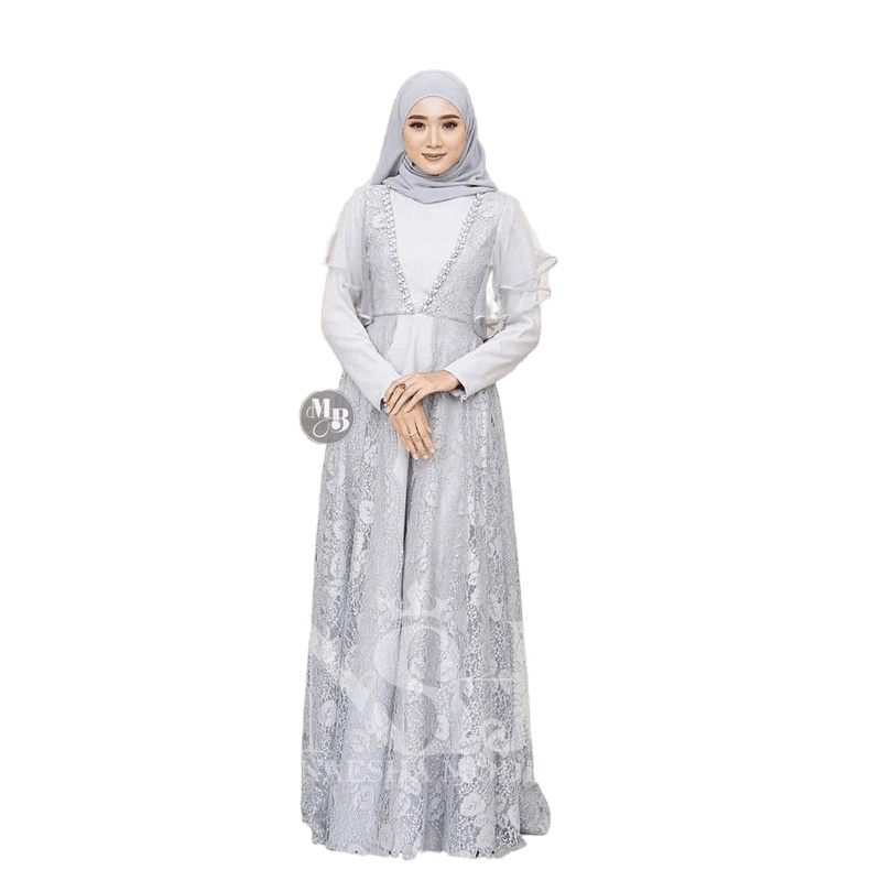 Baju Gamis Brukat Terbaru 2022 Kekinian Viral Mewah Dewasa Busana Muslim Wanita Dewasa Terbaru 2022 