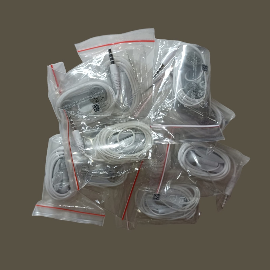 Headset Earphone Samsung Original 100% dan Baru Made In Indonesia copotan Hp Asli