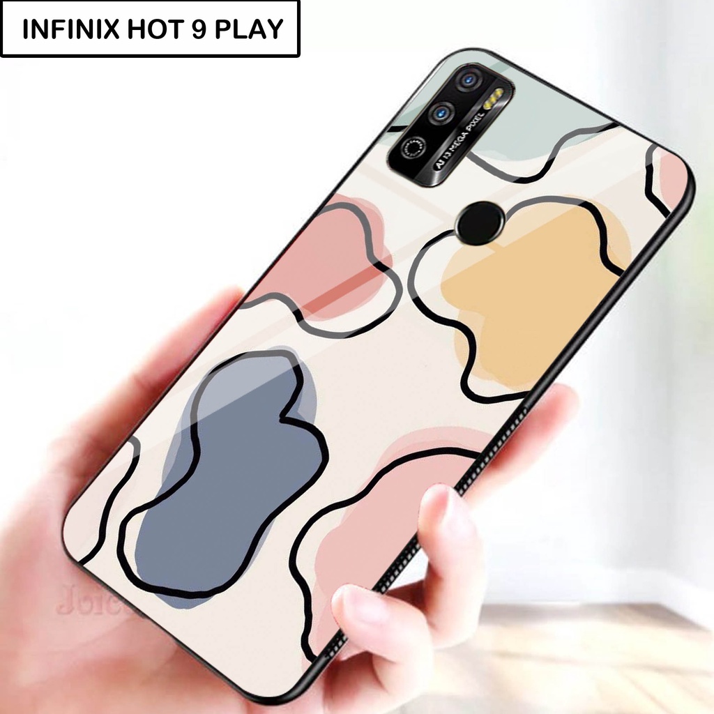 Softcase Kaca For INFINIX HOT 9 PLAY - Case Handphone INFINIX HOT 9 PLAY [T60].