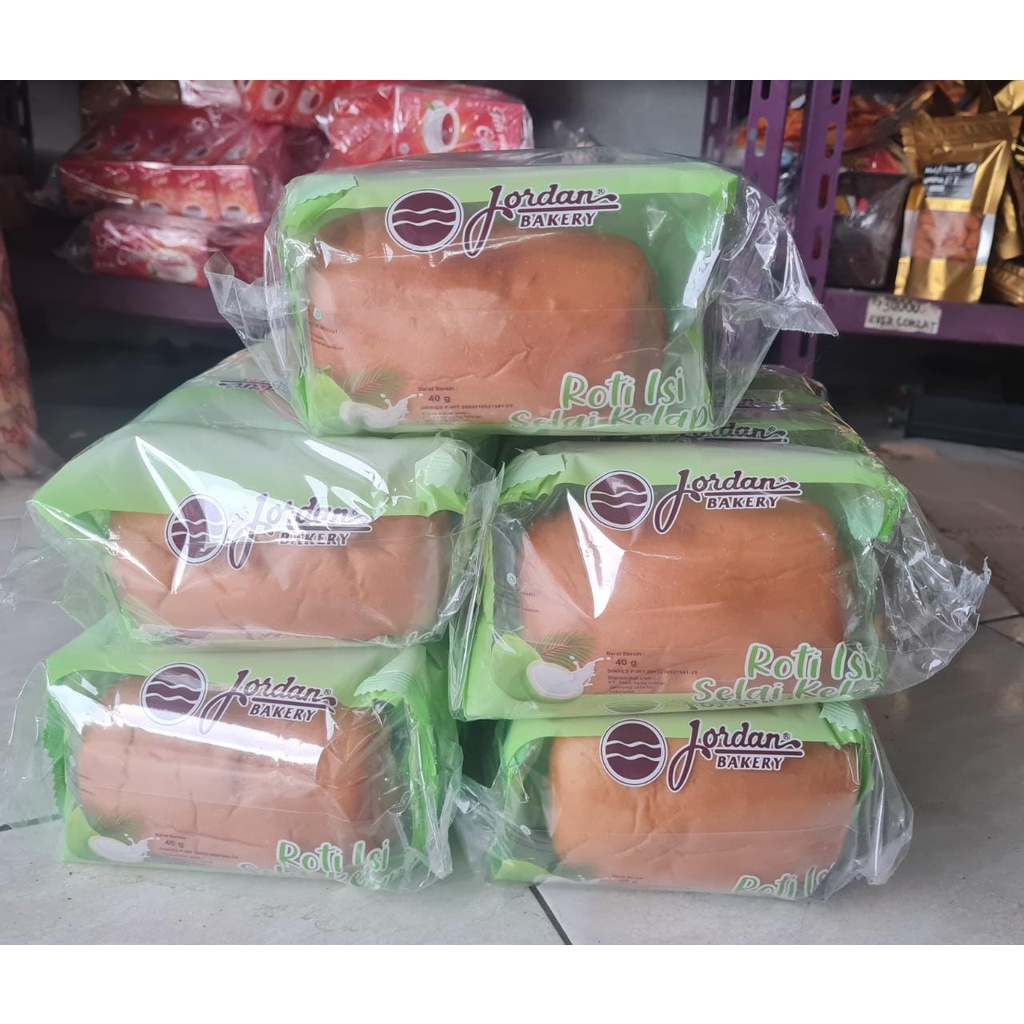 

ROTI JORDAN BAKERY ISI SELAI KELAPA (1 PACK ISI 5 BUNGKUS)