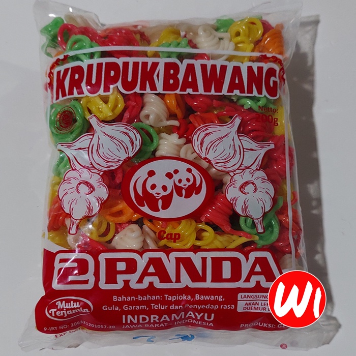 

Kerupuk Bawang cap 2 PANDA INDRAMAYU Gurih Mutu Terjamin (Kering Mentahan)