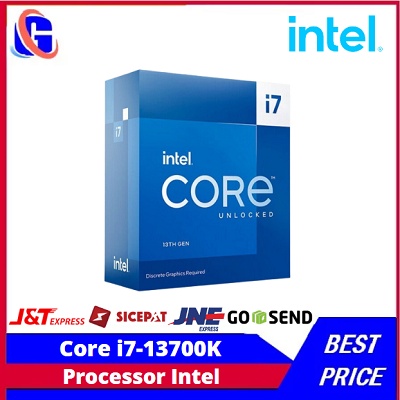 Intel Core i7-13700K LGA1700 16 Core 24 Thread Processor Raptor Lake