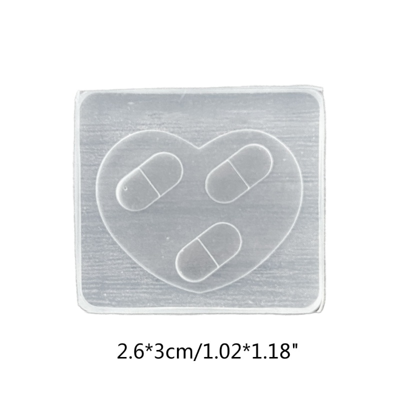 Cetakan Resin Bahan Silikon Aneka Bentuk Untuk Membuat Liontin Anting