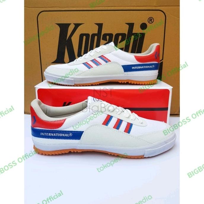Sepatu Capung Badminton Volley kodachi 8116 Merah Biru Dragonfly Murah