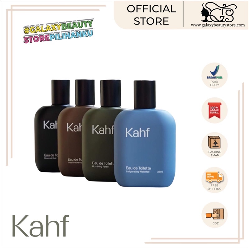 KAHF EAU DE TOILETTE ALL VARIAN / PARFUM KAHF COWOK / PARFUM WANGI KAHF COWOK