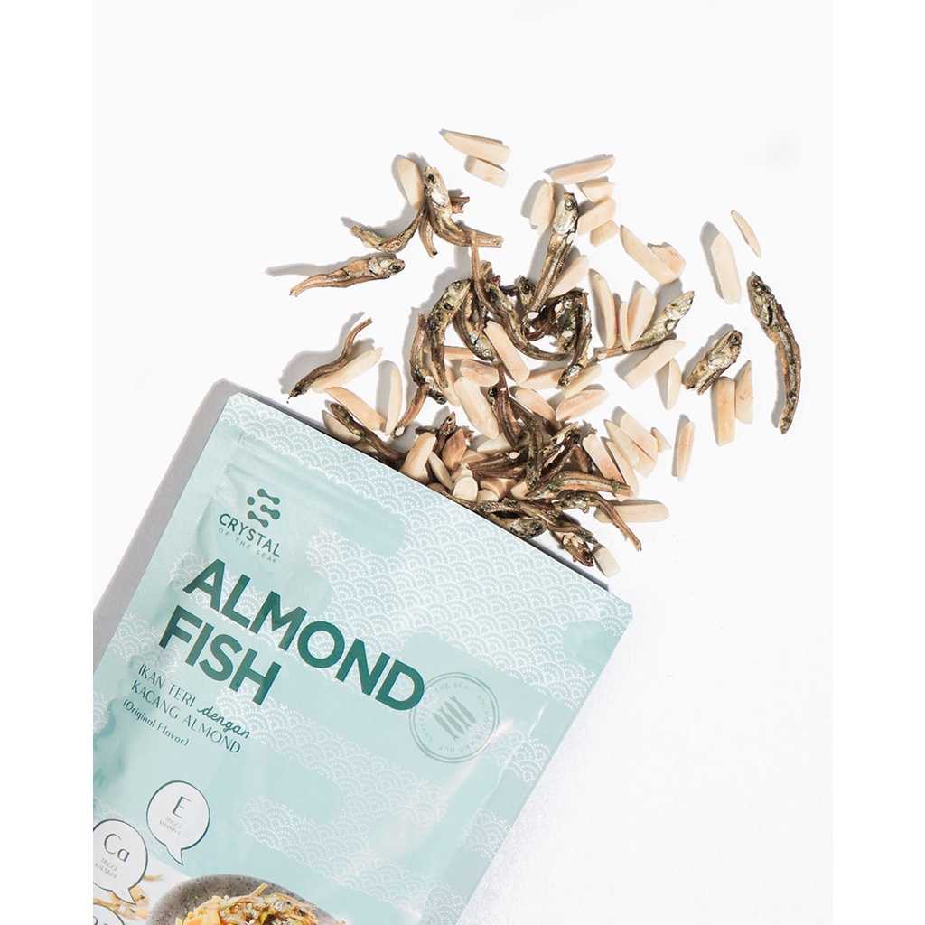 Crystal of The Sea Almond Fish Snack 80gr