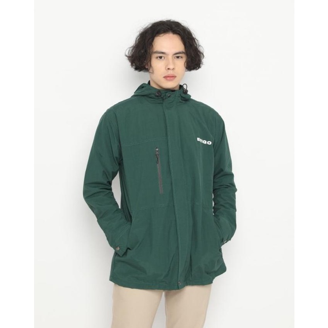 Outerwear Unisex Erigo Parka Zorya Tafetta Emerald