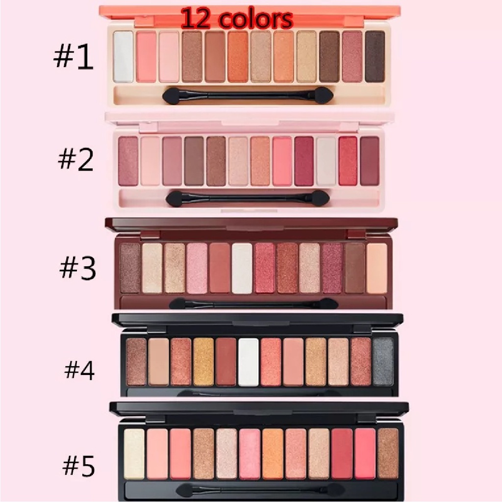 [COD] Lameila 12 Warna Eyeshadow Palette