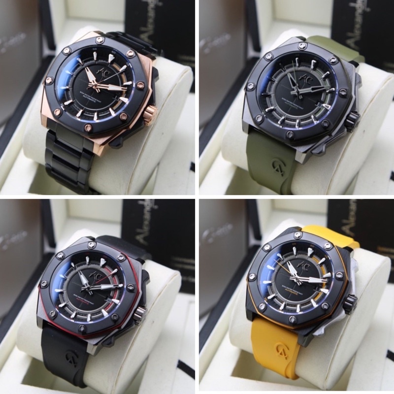 Alexandre Christie AC 9601 Automatic Pria Original