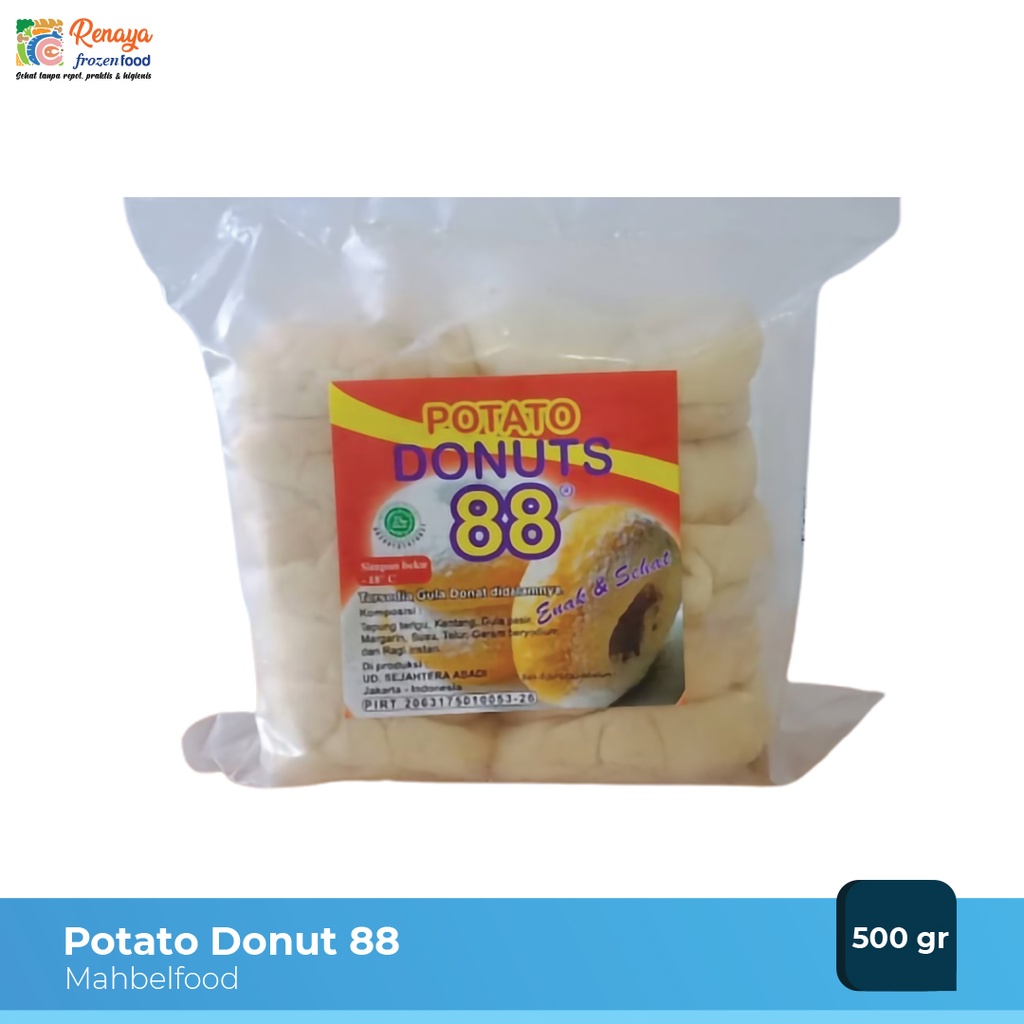 

Potato Donuts 88 Jumbo 10s / Donat Kentang by Renaya Frozen