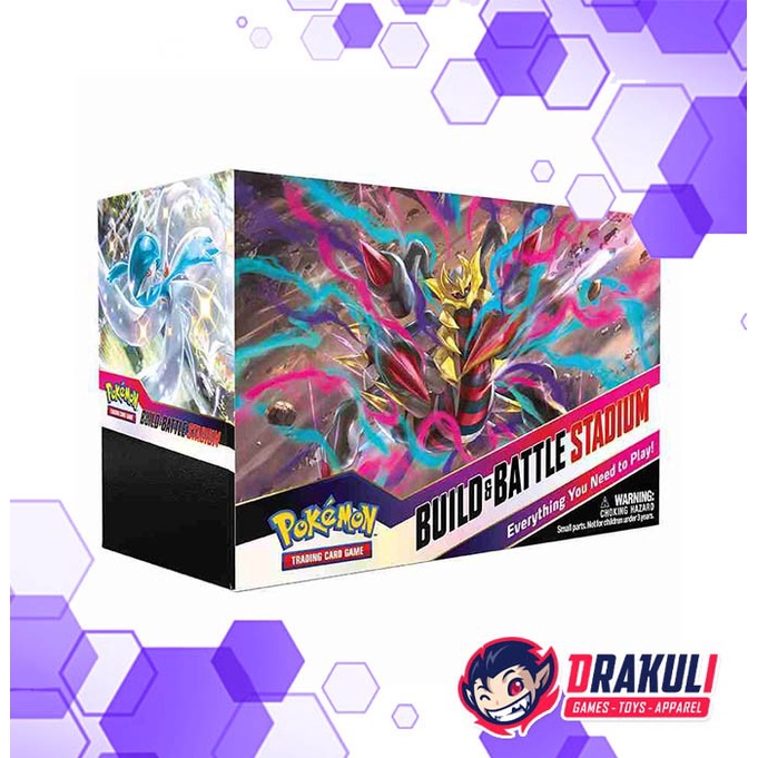 Drakuli Hobbies TCG Pokemon Sword & Shield 11 Lost Origin - Build & Battle Stadium