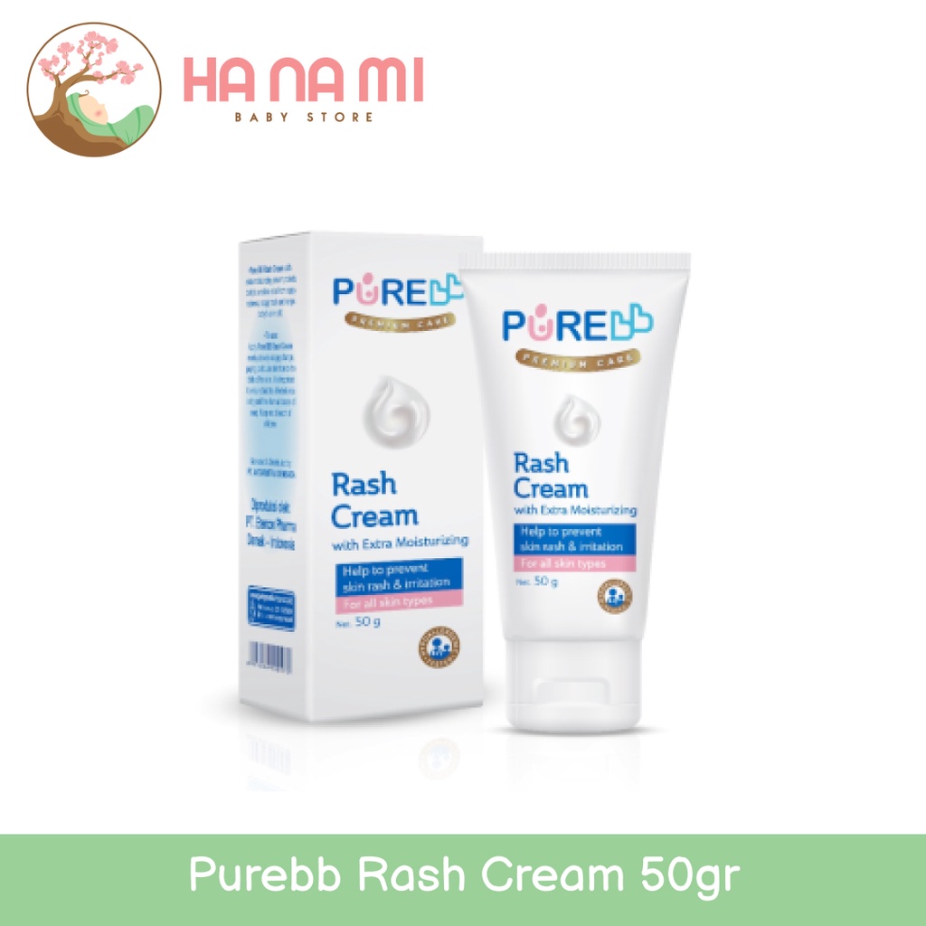 Purebb Rash Cream 50gr | Krim Ruam Bayi