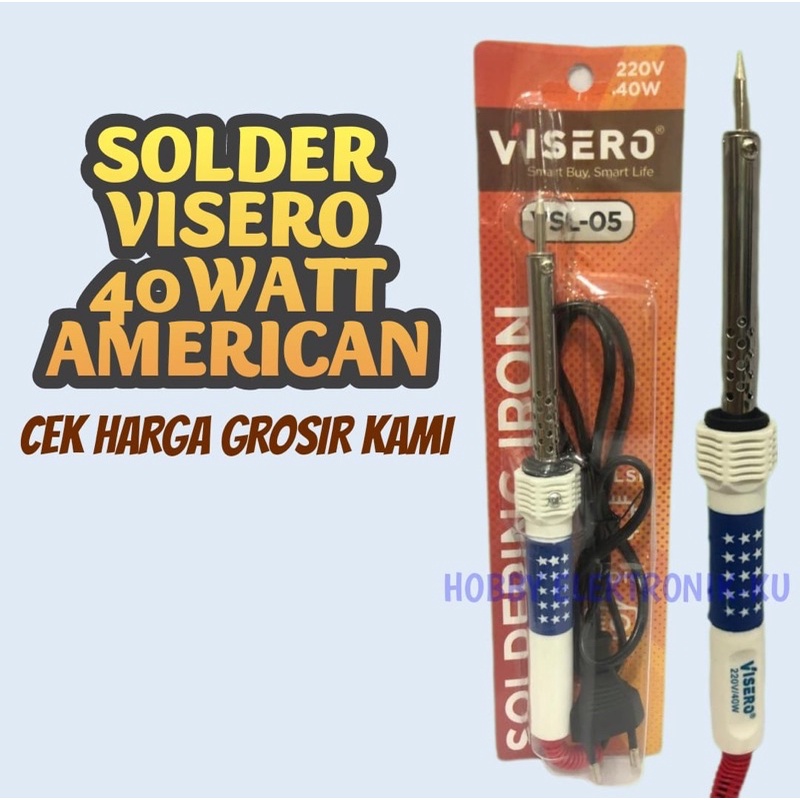 SOLDER VISERO 40WATT AMERICAN