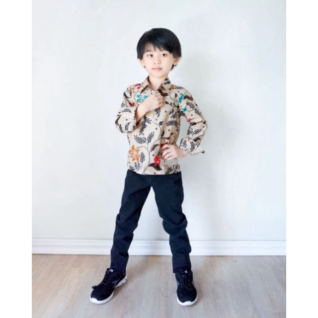 Couple Batik Ayah Dan Anak Laki-laki // Kemeja Batik Pria Dewasa Dan Anak Cowok Motif salju size M L XL XXL 3L 4L 5L 6L