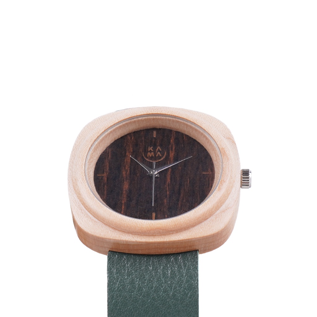 Kama Watch 2.0 Jam Tangan Kayu Maple Dial Hitam