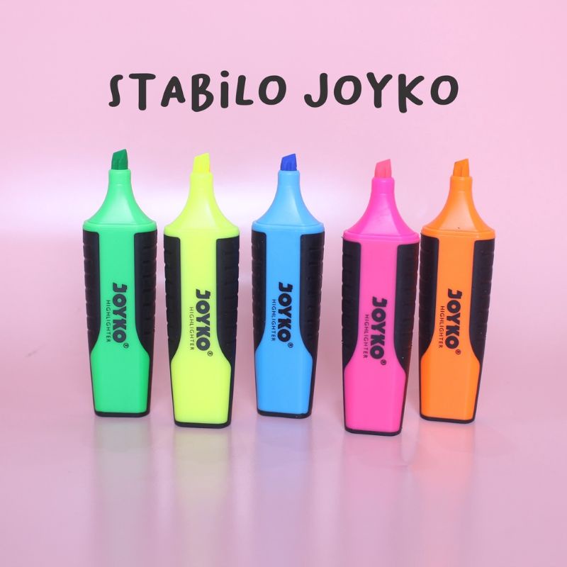 

Stabilo Highlighter Joyko HL 1/5 - Highlighter Penanda Berwarna Joyko