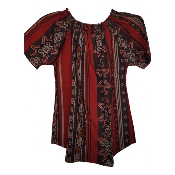 ATASAN BATIK LENGAN PENDEK WANITA