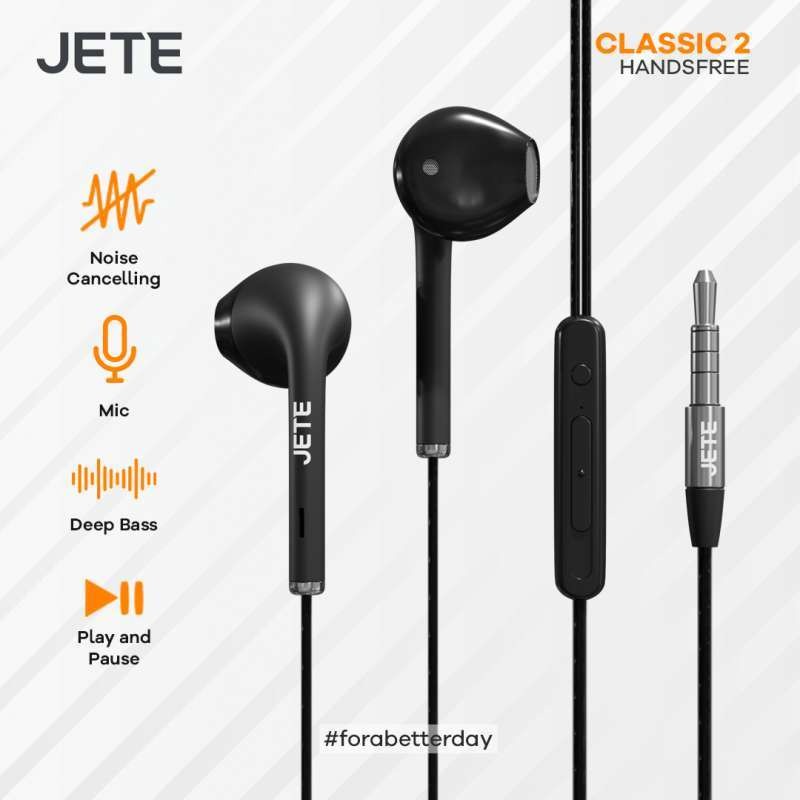 JETE CLASSIC 2 Handsfree, Earphone with Mic