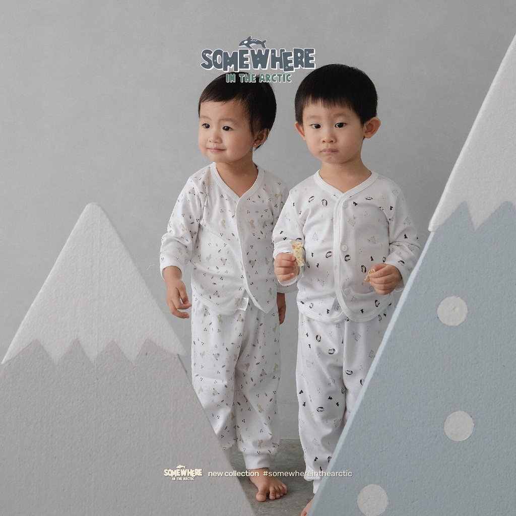 Kiki Pup - Long Set / Setelan Bayi Dan Anak Unisex Part 1