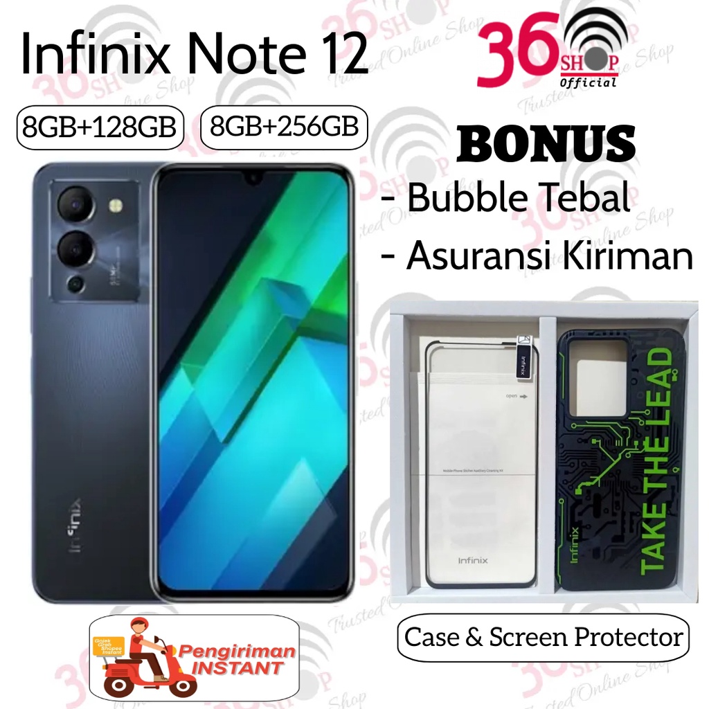 Jual Infinix Note 12 [8GB+128GB] [8GB+256GB]Garansi Resmi Infinix 1 ...