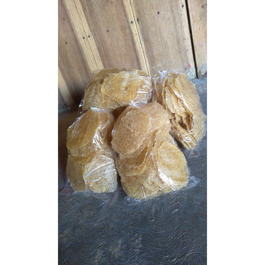 

500 gram kerupuk gendar gurih produksi rumahan