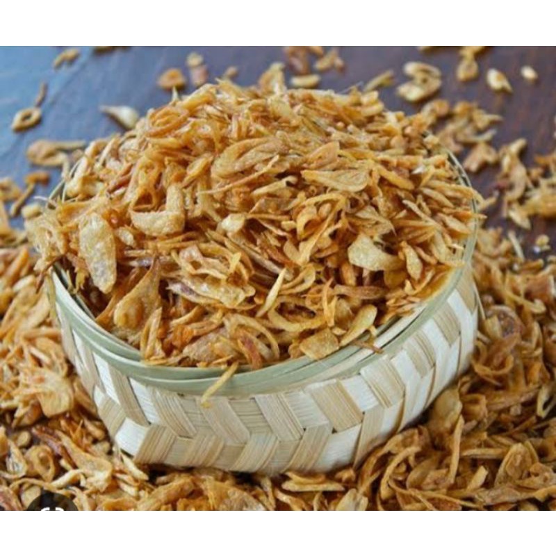 

BRAMBANG GORENG/BAWANG MERAH GORENG ASLI 1KG