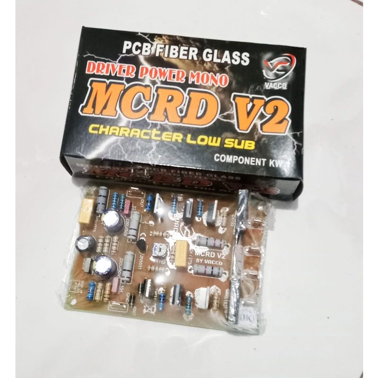 Kit Driver MCRD V2 SUBLOW Fiber By vacco