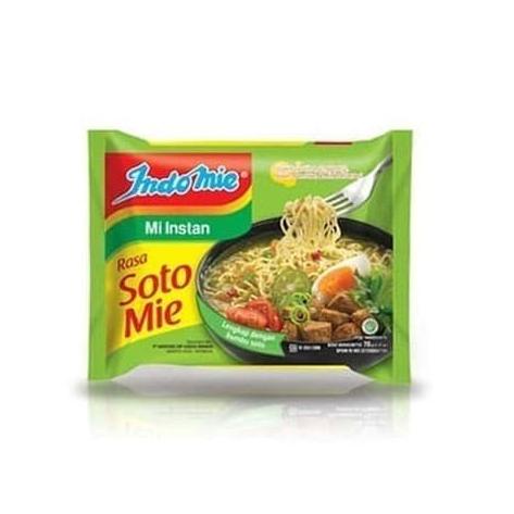 

HARGA GROSIR 1 Dus / Karton (isi 40 Pcs) Indomie Kuah Soto Mie Instan REGULER !!!