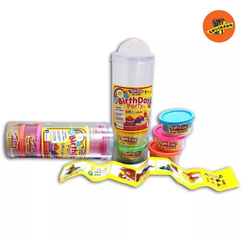 Fun Doh Refill 6 Warna 28005-0810