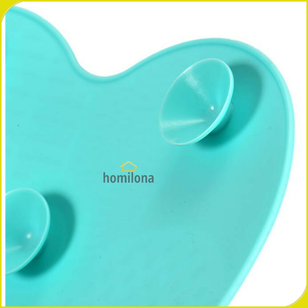 Rinse Pembersih Kuas Make Up Silicone Pad - Mint