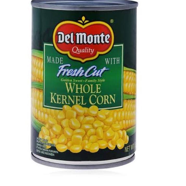 

IdKk9K4--Delmonte Whole Kernel Corn 420gr / Jagung Kaleng 420gr