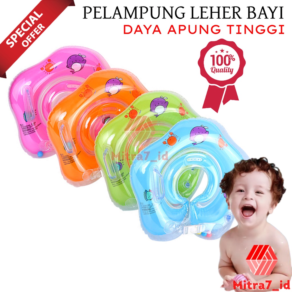 [M7] PELAMPUNG LEHER BAYI NECK RING BABY BAN RENANG / BAN LEHER BAYI / PELAMPUNG RENANG BAYI / PELAMPUNG LEHER