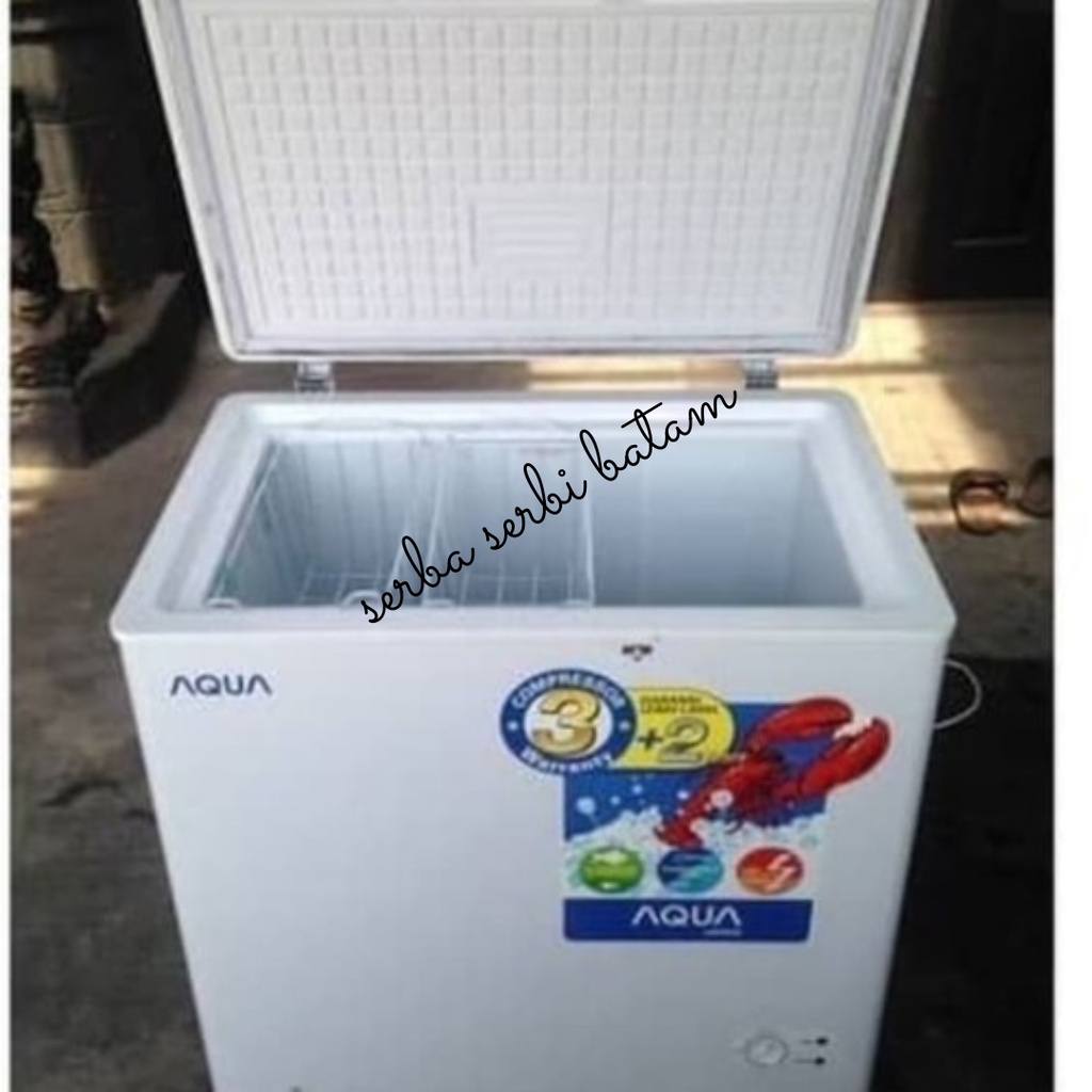 AQUA Chest Freezer / Box freezer 150 liter AQF-160 BATAM