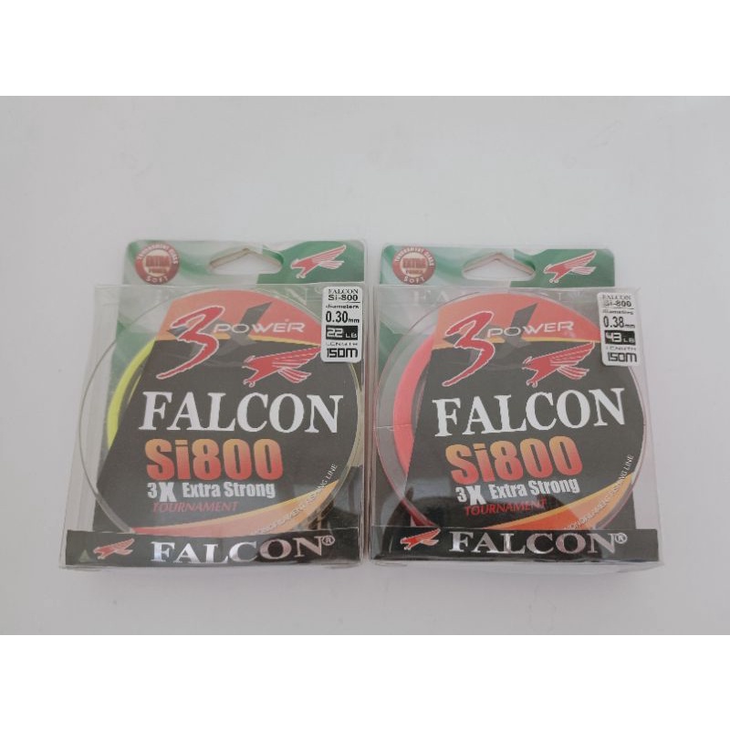 Senar falcon si800 3x extra strong warna terang