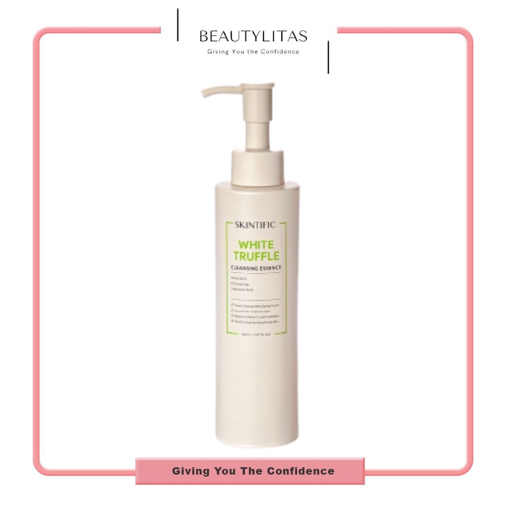 SKINTIFIC White Truffle Cleansing Essence Cleanser Serum Nourish and Protect Skin Barrier 80ml