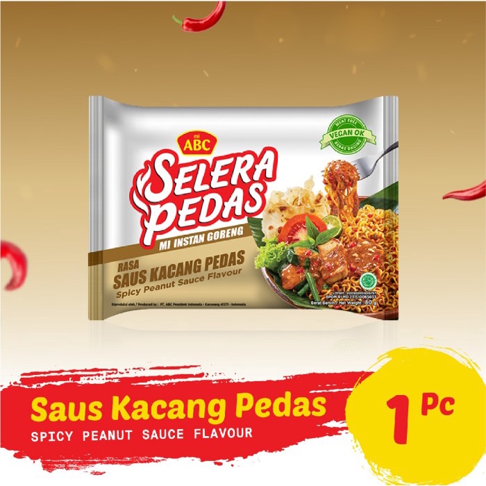 

TERLARIS ABC Rasa Saus Kacang Pedas 80gr