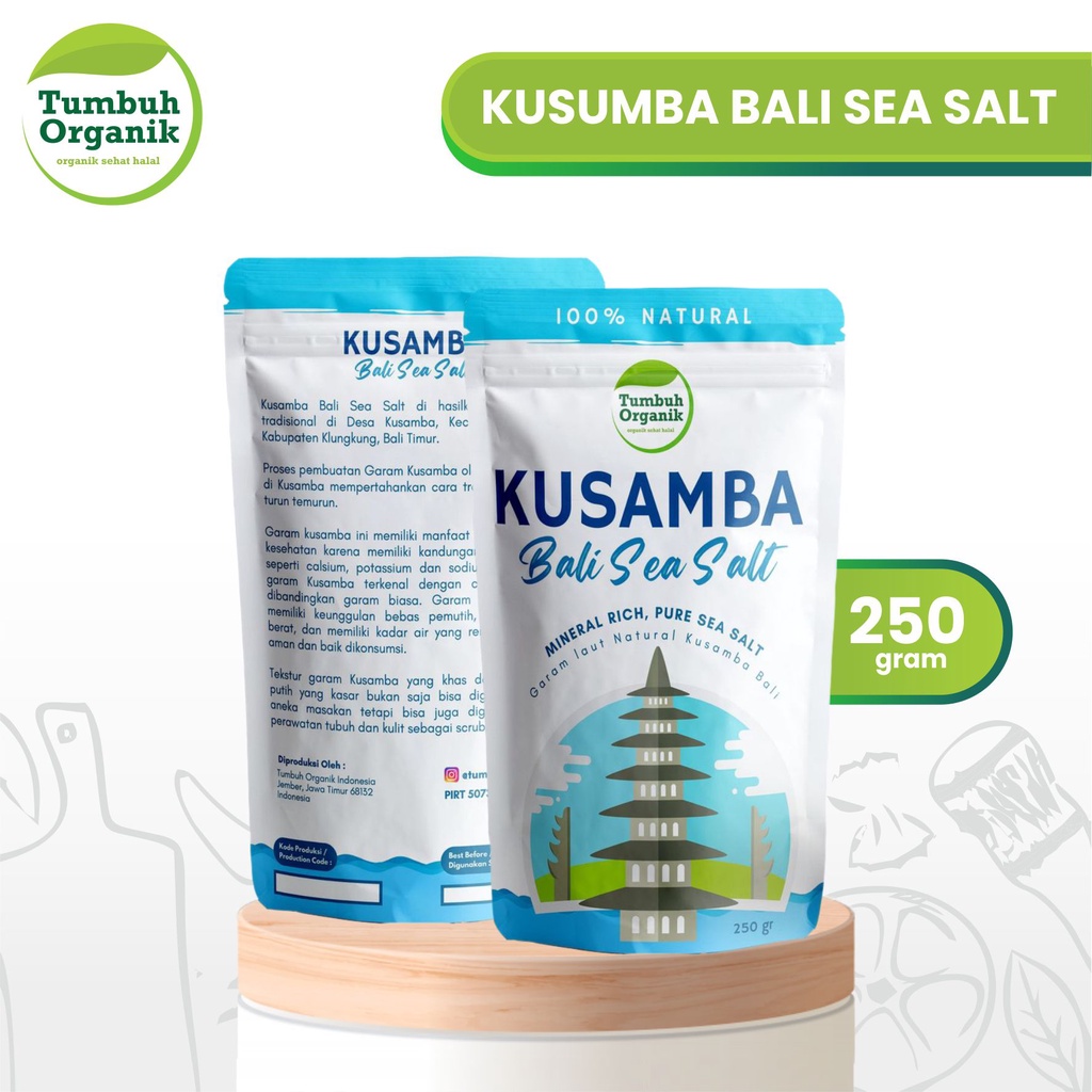 

Kusamba Garam Bali Natural 250 gram