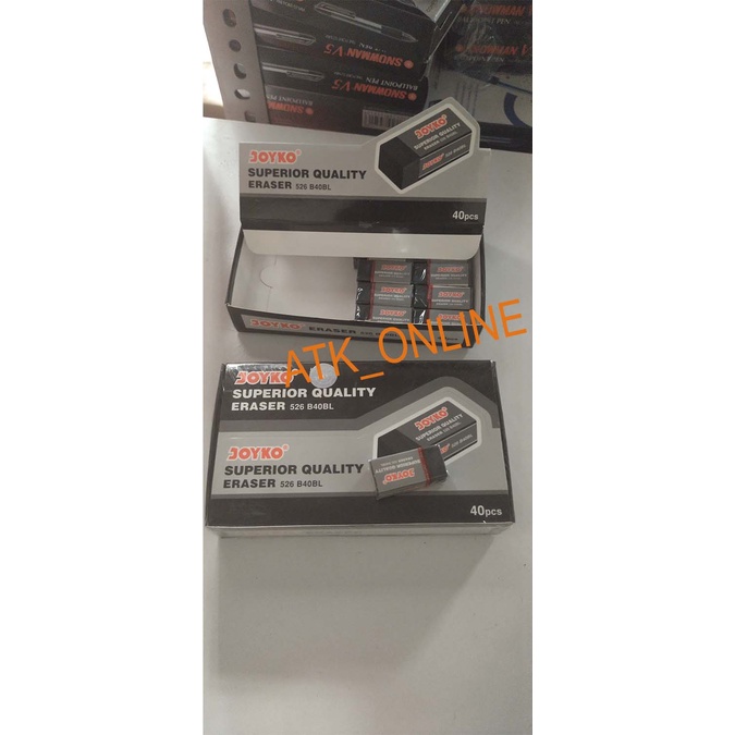 

Penghapus Pensil Joyko 526 B40 / Joyko soft eraser b 40/ Penghapus kecil