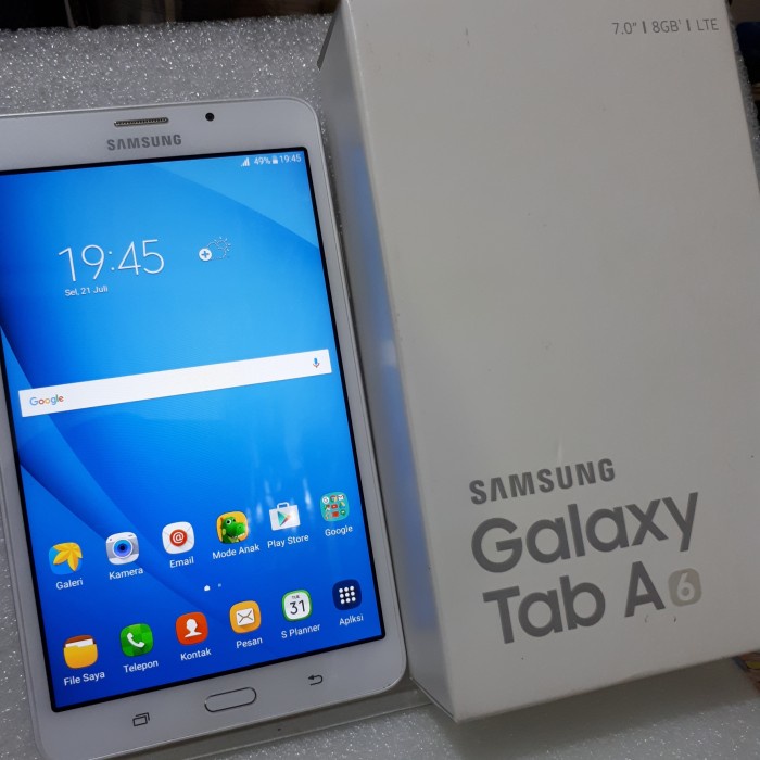 [Tablet/Tab/Pad] Samsung Galaxy Tab A 2016 Sm-T285 4G Lte Second Bekas Fullset Tablet / Ipad / Tab /