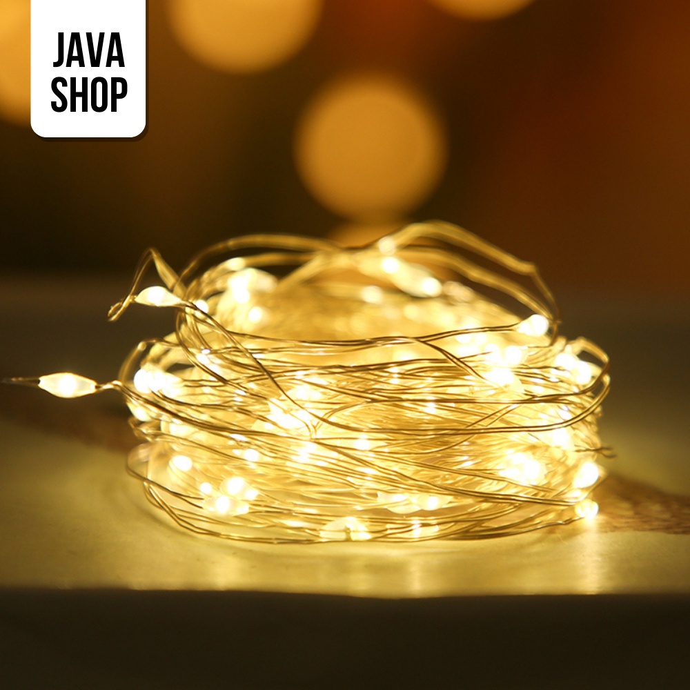 JAVASHOP Lampu Led Kawat Hias Mini Tumblr Dekorasi Outdoor Indoor