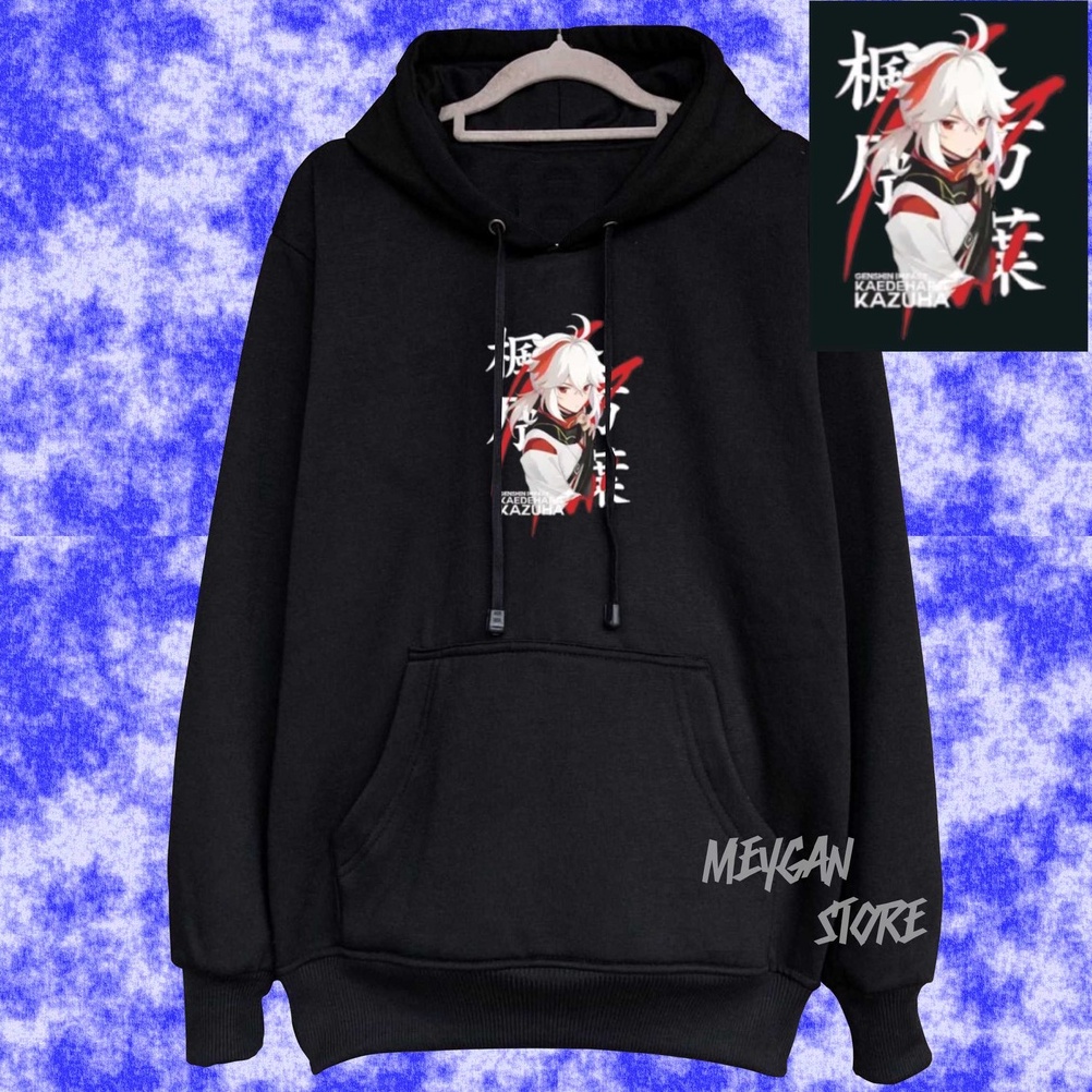 Kazuha Hoodie Genshin Sweater Anime One Piece Kobo Kaenaru Hodie Terbaru