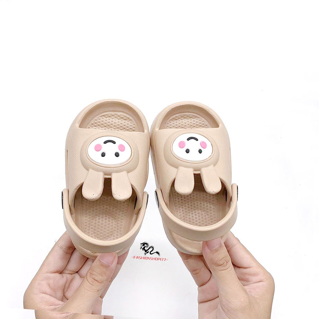 Sandal Anak Perempuan Sandal Selop Bahan Karet Motif Boneka UK.19-24