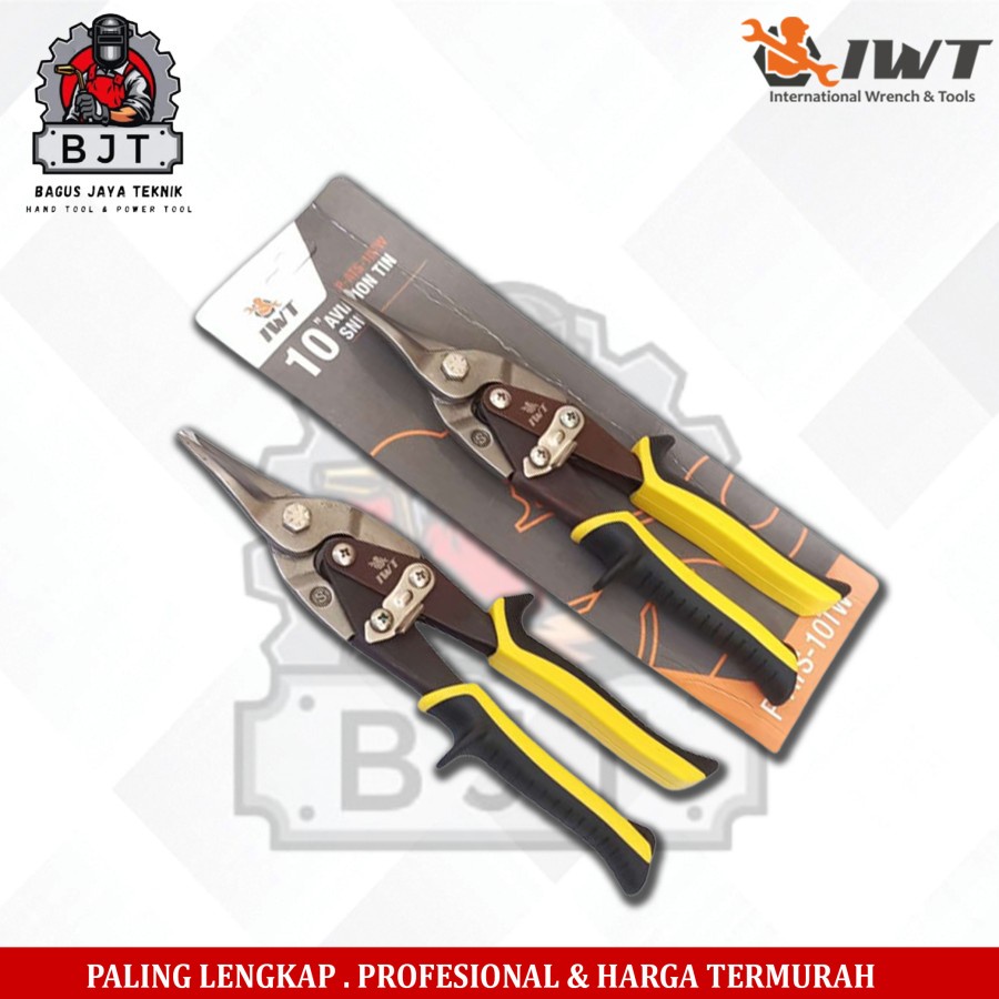 GUNTING BAJA RINGAN 10" IWT MADE IN JAPAN