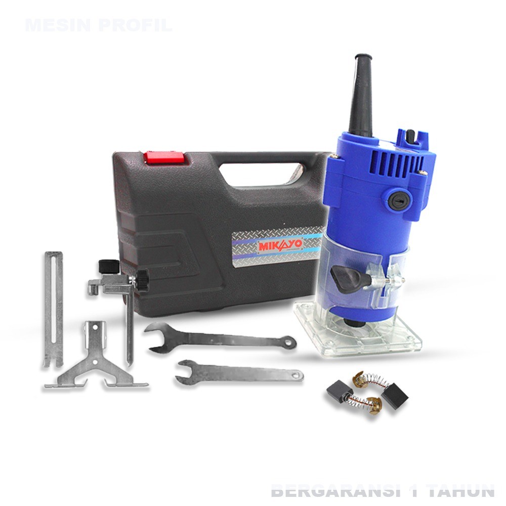 PAKET PERTUKANGAN LENGKAP!!MIKAYO Mesin CIrcle Potong Kayu Circular Saw 5800&amp;Electric Planner Mesin Serut Kayu Mesin Serut Tangan&amp;SH-134 Wood Trimmer 370 1/4 Mesin Router Profil Kayu 6 mm&amp;SH-30 Mesin Bor Tangan 10mm Putaran Bisa Bolak Balik sptmodern