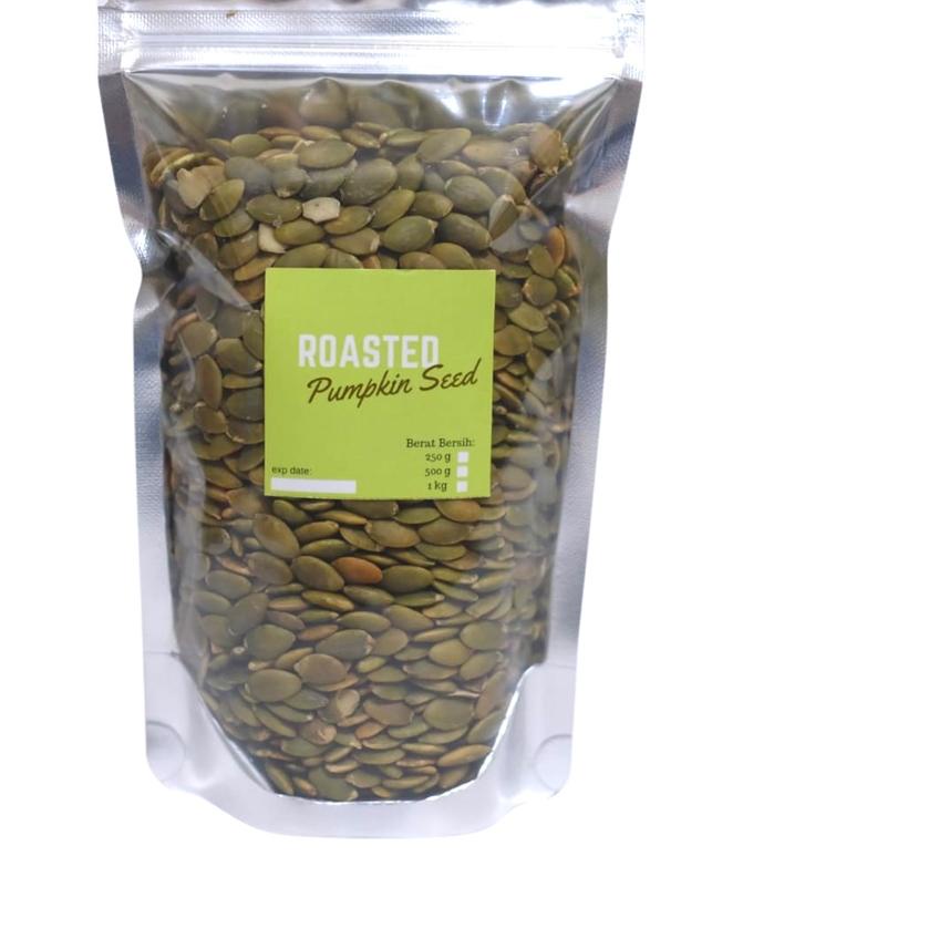 

SALE!!Pumpkin Seed Mentah Panggang 250 gr / Biji Labu Mentah Panggang 250 gr|KD7
